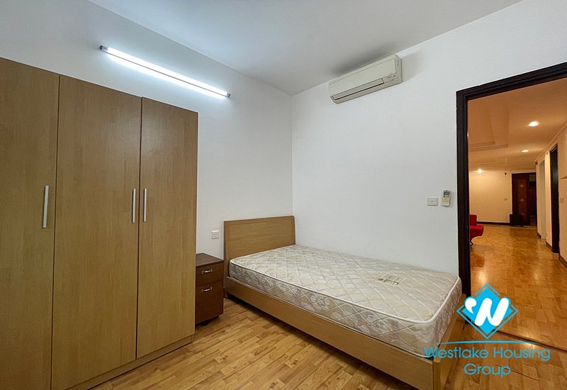 Fully furnished 3 bedroom apartment for rent on high floor, large balcony with a lot of facilities around the area